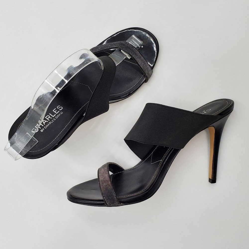 Charles by Charles David Iridescent Stiletto Sandals - Picture 2 of 15